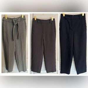 THREE Aritzia Wilfred Tie Front Pants Size 4